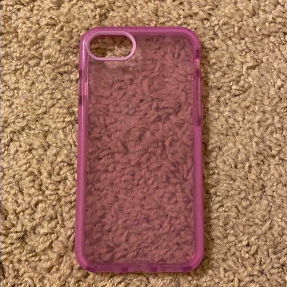 Purple iphone 8 phone case very protective